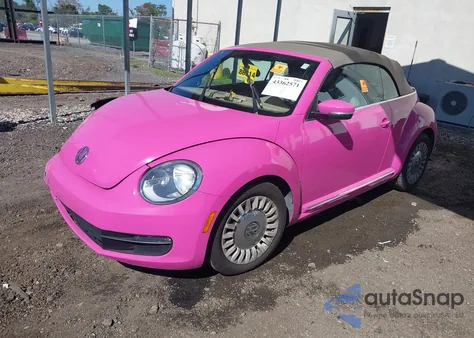 2015 Volkswagen Beetle 1.8T из США, поврежденный, VIN 3VW507AT7FM818898